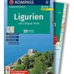 Kompass WF5752 Ligurien, Cinque Terre wandelgids