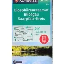 Kompass WK824 Bliesgau &
