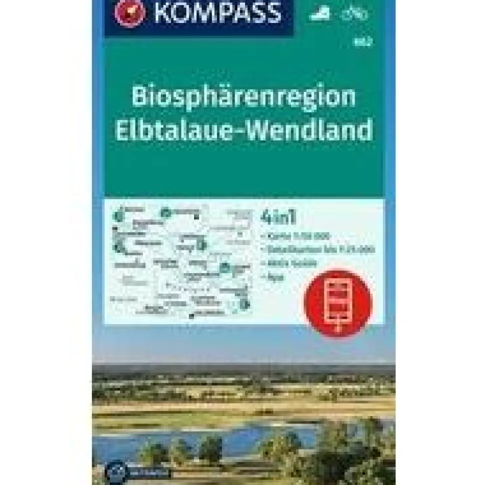 Kompass WK862 Elbtalaue-Wendland