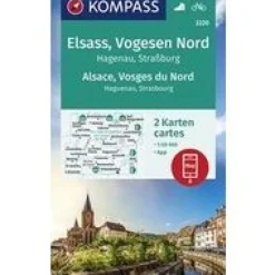 Kompass WK2220 Elzas Vogezen Noord