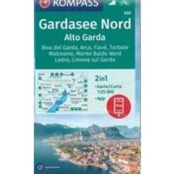 Kompass WK659 Gardasee Nord / Alto