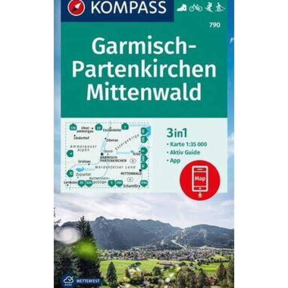 Kompass WK790 Garmisch Partenkirchen