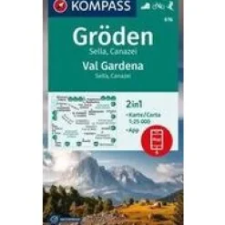 Kompass WK616 Gröden, Val Gardena