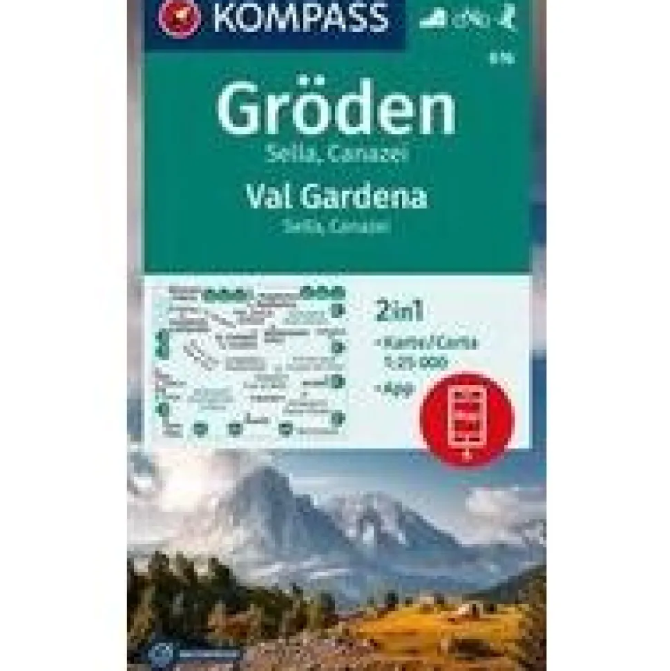 Kompass WK616 Gröden, Val Gardena