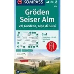 Kompass WK076 Groden, Seiser Alm