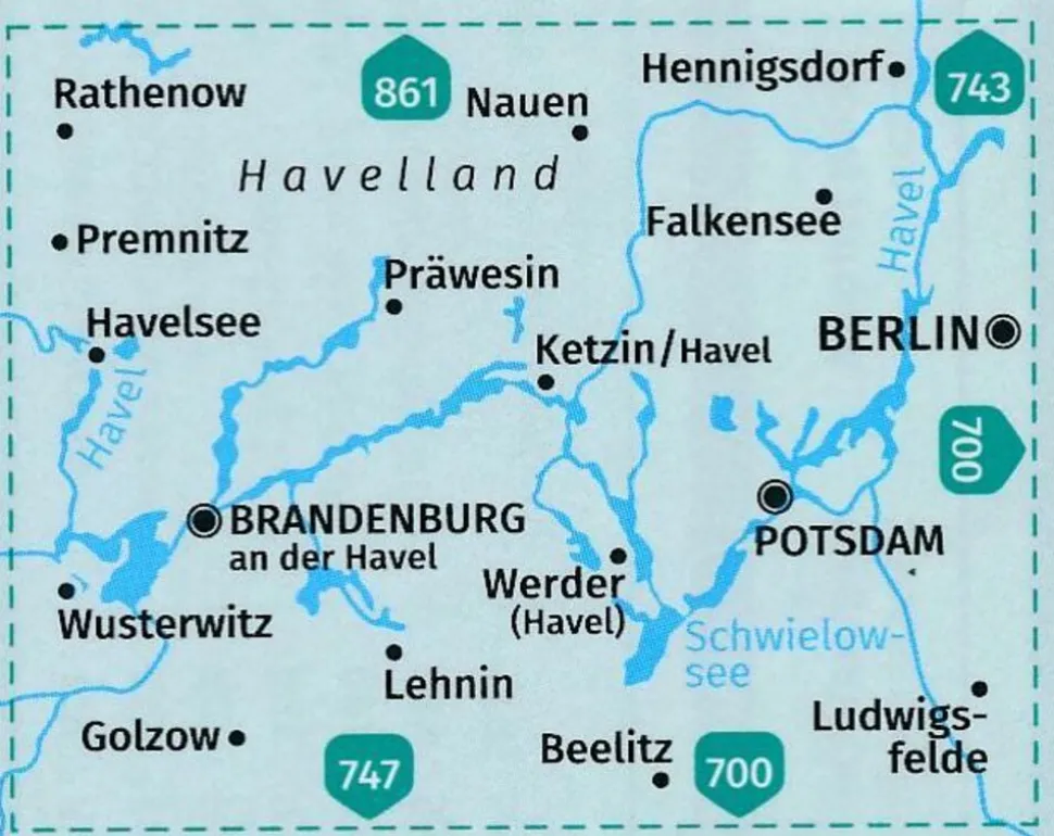 Kompass WK745 Havelland