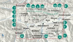 Kompass WK036 Innsbruck und