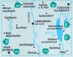 Kompass WK189 Landsberg am Lech