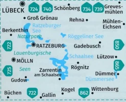 Kompass WK721 Lauenburgische Seen