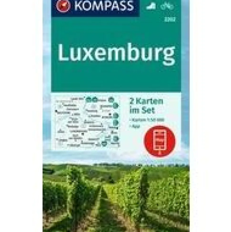 Kompass WK2202 Luxemburg
