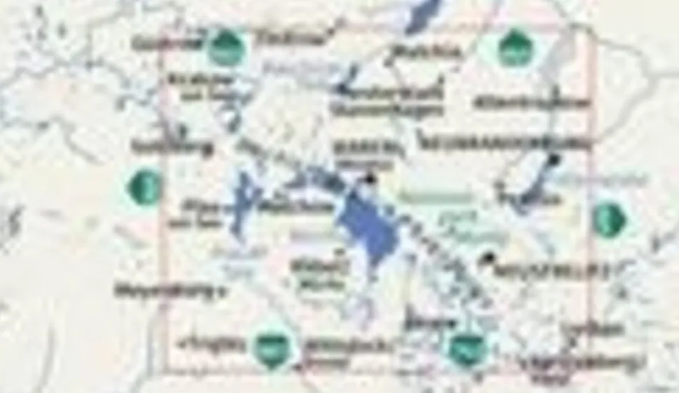 Kompass WK855 Muritz und Umgebung