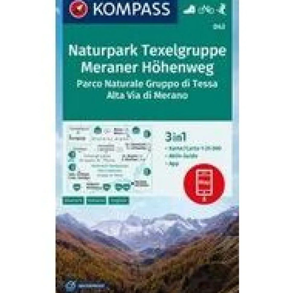 Kompass WK043 Naturpark Texelgruppe