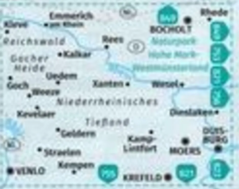 Kompass WK752 Niederrhein Nord