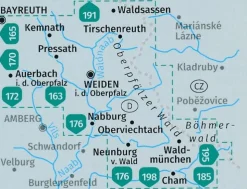 Kompass WK186 Oberpfälzer Wald