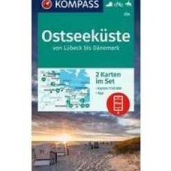 Kompass WK724 Ostseekuste Lubeck
