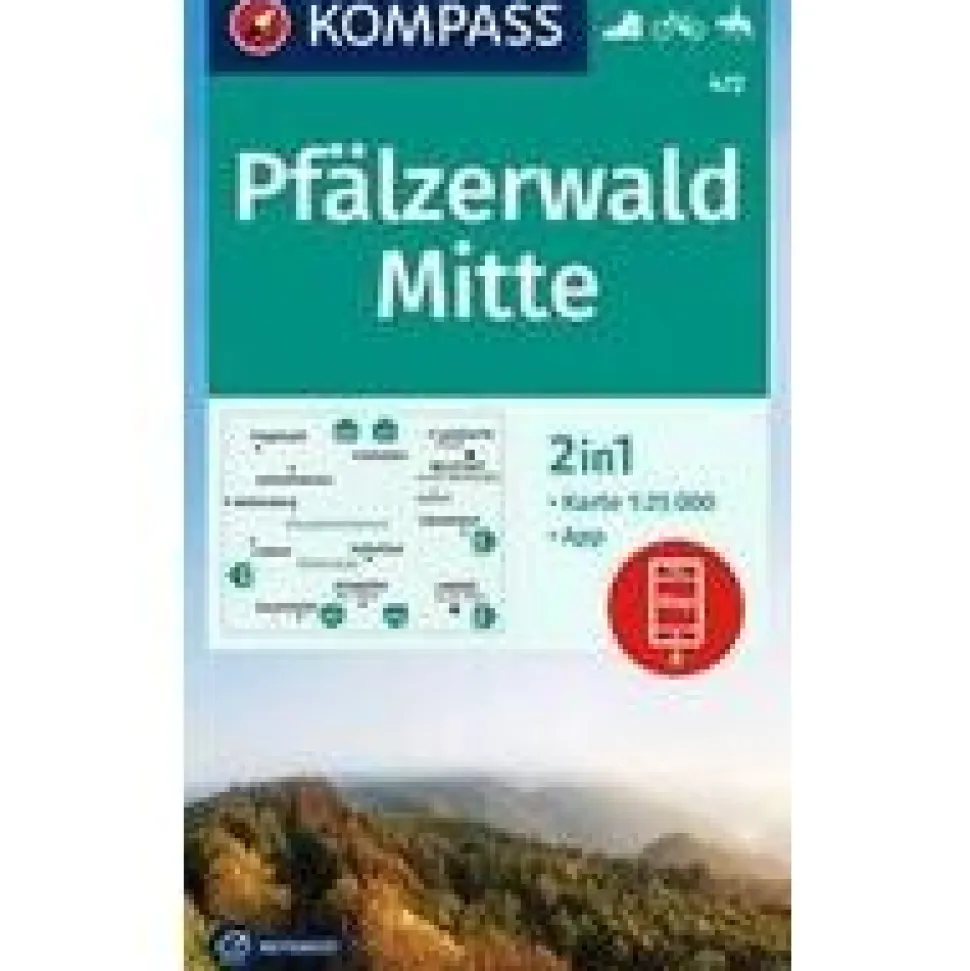 Kompass WK472 Pfalzerwald Mitte