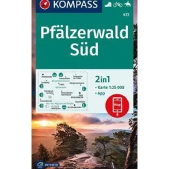 Kompass WK473 Pfalzerwald Sud