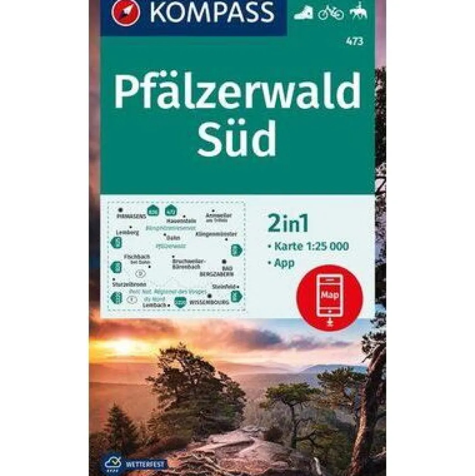 Kompass WK473 Pfalzerwald Sud