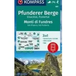 Kompass WK081 Pfunderer Berge
