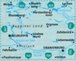 Kompass WK743 Rheinsberger Seengebiet
