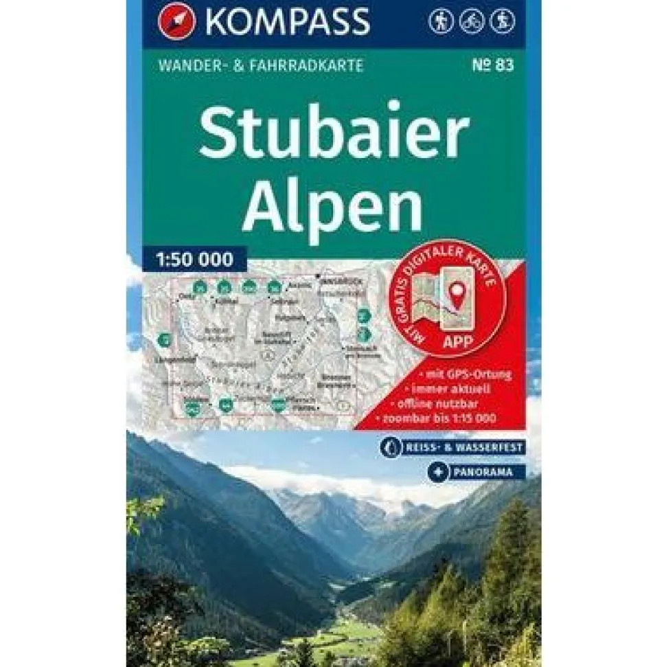 Kompass WK83 Stubaier Alpen