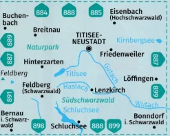 Kompass WK893 Titisee, Neustadt
