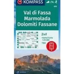 Kompass WK650 Val di Fassa