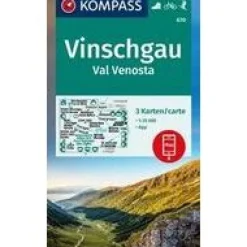 Kompass WK670 Vinschgau, Val Venosta