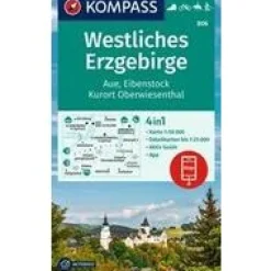 Kompass WK806 Westliche Erzgebirge
