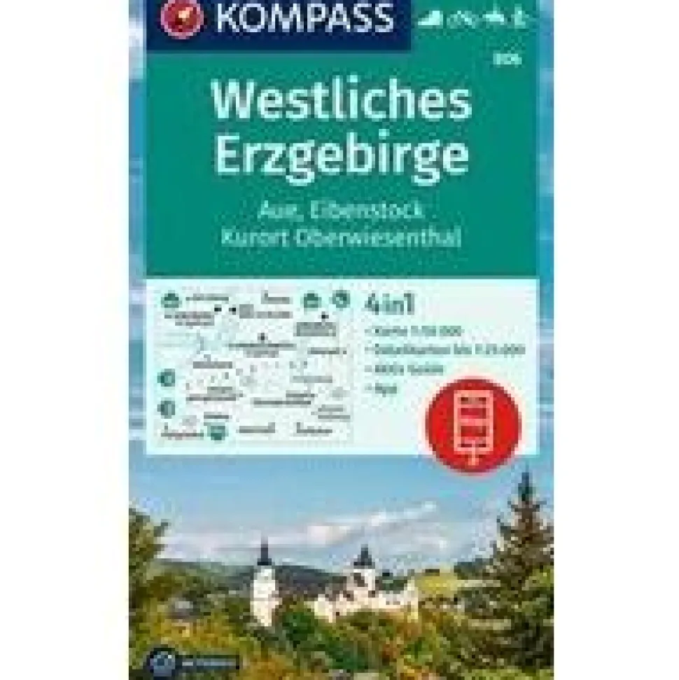 Kompass WK806 Westliche Erzgebirge