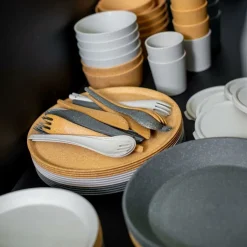 KOZIOL Rio bestekset 3st nature ash grey
