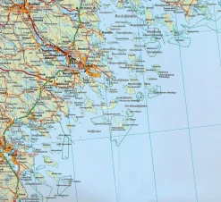 Kummerly en Frey Wegenkaart Zweden Noord 5 1:400.000