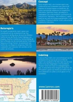 Lannoo Autoboek Californië Zuidwest USA