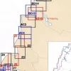 Lantmäteriet Fjallkarta Wandelkaart BD4 Kiruna 1:100.000