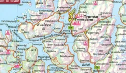 Lantmäteriet Fjallkarta Wegenkaart Nordkalotten-Lapland-Noord Scandinavie1:700.000