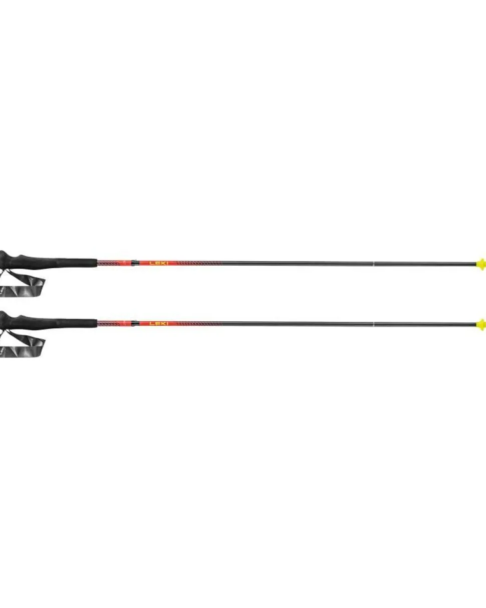 Leki Neotrail FX one superlite bright-red/neon-yellow