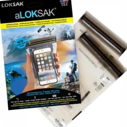 Loksak Aloksak 10.8 x18.1cm Twee waterdichte zakjes