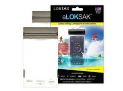 Loksak Aloksak 8.57x15.88cm Twee waterdichte zakjes