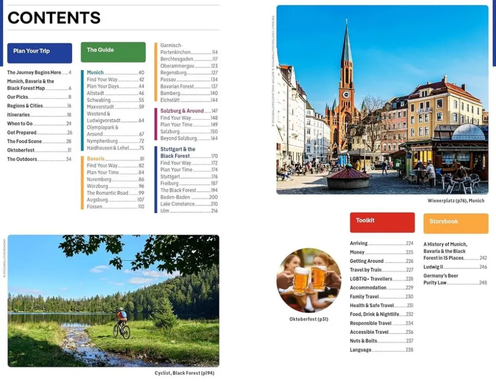 Lonely Planet Munich, Bavaria & the Black Forest 8