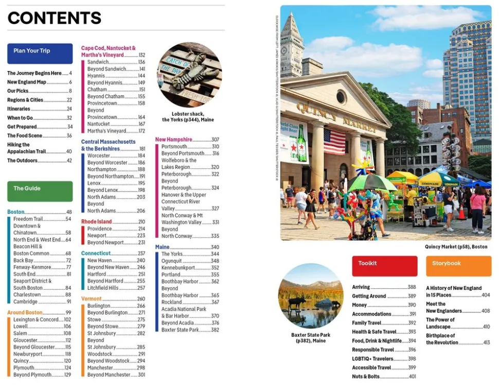 Lonely Planet New England 11