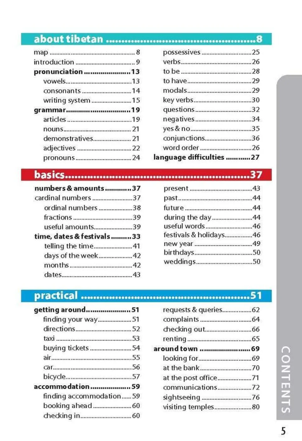 Lonely Planet Phrasebook & Dictionary Tibetan - taalgids Tibetaans
