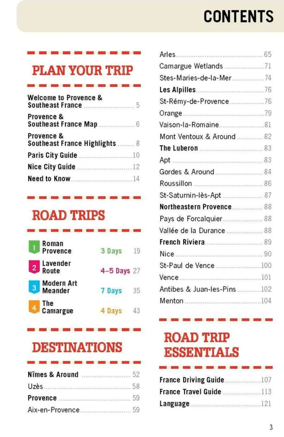 Lonely Planet Provence & Southeast France Road Trips