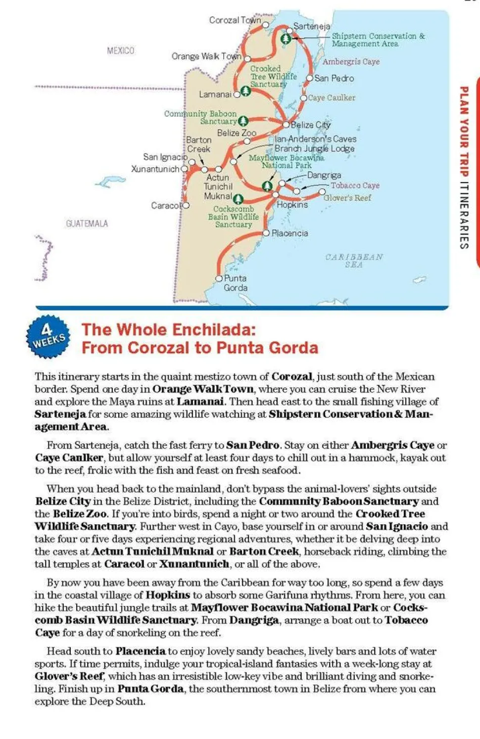Lonely Planet Reisgids Belize