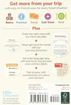Lonely Planet Taalgids Portuguese Phrasebook & Dictionary