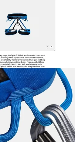 Mammut Ophir 3 slide