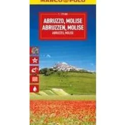 Marco Polo Abruzzo Molise 10 wegenkaart