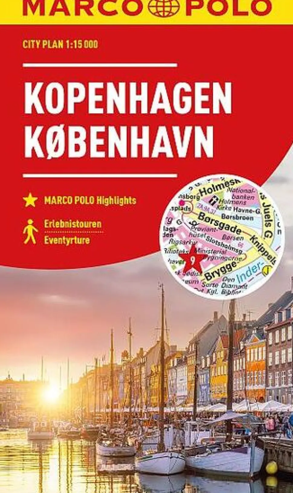 Marco Polo City map Kopenhagen