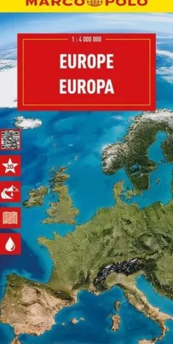 Marco Polo Europa wegenkaart