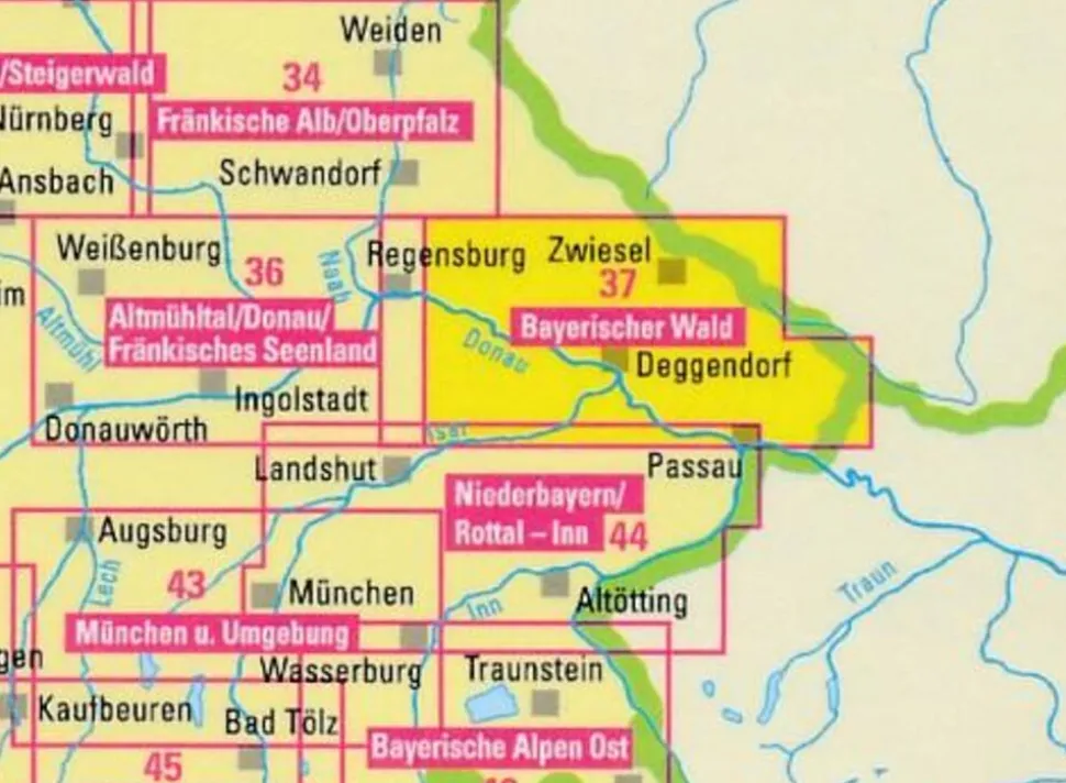 Marco Polo FZK 37 Beierse Wald
