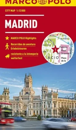 Marco Polo Stadsplattegrond City Map Madrid